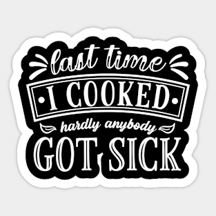 Lousy Cook Sticker